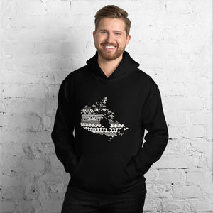 Canada Map Unisex Hoodie Home Country Pride Gift