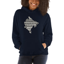 Load image into Gallery viewer, Montenegro Map Unisex Hoodie Home Country Pride Gift