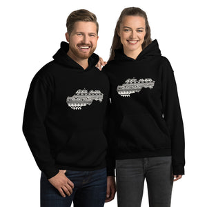 Slovakia Map Unisex Hoodie Home Country Pride Gift