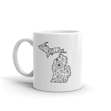 Load image into Gallery viewer, Michigan MI Mandala Mug