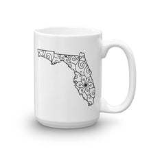 Load image into Gallery viewer, Florida FL Mandala Mug