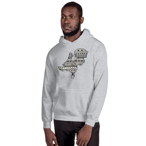 Netherlands Dutch Map Unisex Hoodie Home Country Pride Gift