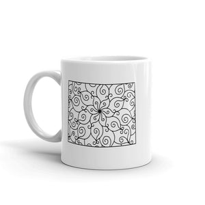 Wyoming WY Mandala Mug