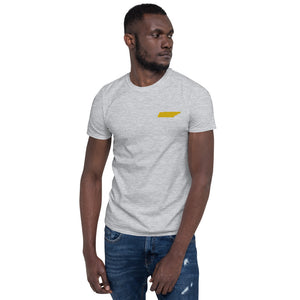Tennessee Unisex T-Shirt - Gold Embroidery