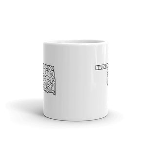 Oklahoma OK Mandala Mug