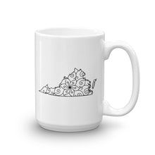 Load image into Gallery viewer, Virginia VA Mandala Mug