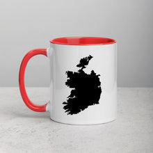 Load image into Gallery viewer, Ireland Map Mug with Color Inside - 11 oz