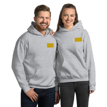Load image into Gallery viewer, Pennsylvania Embroidered Unisex Hoodie - Gold