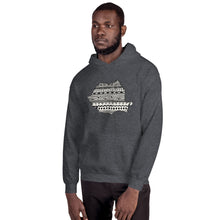Load image into Gallery viewer, Romania Map Unisex Hoodie Home Country Pride Gift