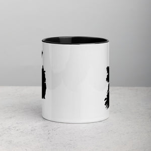Ireland Map Mug with Color Inside - 11 oz