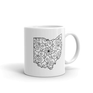 Ohio OH Mandala Mug