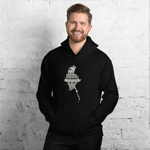 Myanmar Burma Map Unisex Hoodie Home Country Pride Gift