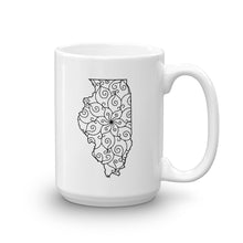 Load image into Gallery viewer, Illinois IL Mandala Mug
