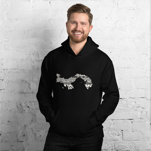 Panama Map Unisex Hoodie Home Country Pride Gift