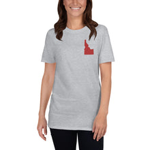 Load image into Gallery viewer, Idaho Unisex T-Shirt - Red Embroidery