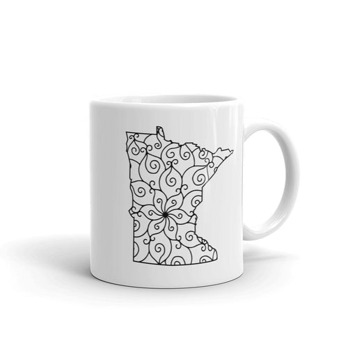 Minnesota MN Mandala Mug