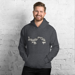 Panama Map Unisex Hoodie Home Country Pride Gift