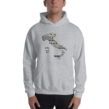 Load image into Gallery viewer, Italy Map Unisex Hoodie Home Country Pride Gift