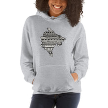 Load image into Gallery viewer, Montenegro Map Unisex Hoodie Home Country Pride Gift