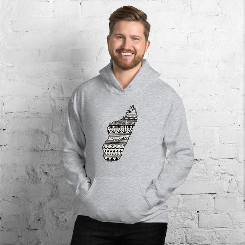 Madagascar Map Unisex Hoodie Home Country Pride Gift