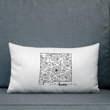 Load image into Gallery viewer, New Mexico NM State Map Premium Pillow