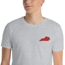 Load image into Gallery viewer, Kentucky Unisex T-Shirt - Red Embroidery