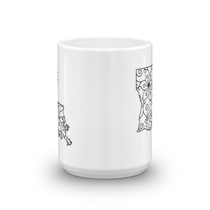Lousiana LA Mandala Mug