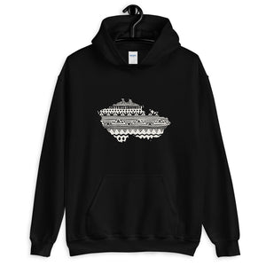 Czech Republic Map Unisex Hoodie Home Country Pride Gift