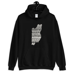 Belize Map Unisex Hoodie Home Country Pride Gift