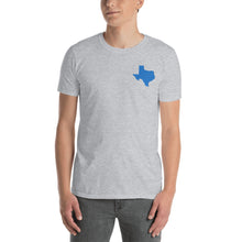 Load image into Gallery viewer, Texas Unisex T-Shirt - Blue Embroidery