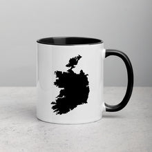 Load image into Gallery viewer, Ireland Map Mug with Color Inside - 11 oz