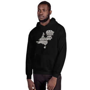 Netherlands Dutch Map Unisex Hoodie Home Country Pride Gift