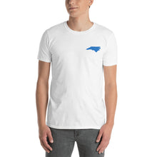Load image into Gallery viewer, North Carolina Unisex T-Shirt - Blue Embroidery