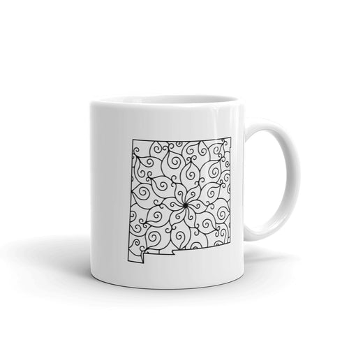 New Mexico NM Mandala Mug