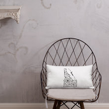 Load image into Gallery viewer, Idaho ID State Map Premium Pillow