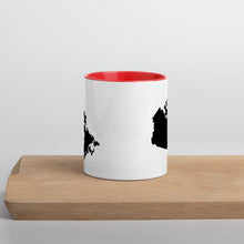 Load image into Gallery viewer, Canada Map Coffee Mug with Color Inside - 11 oz