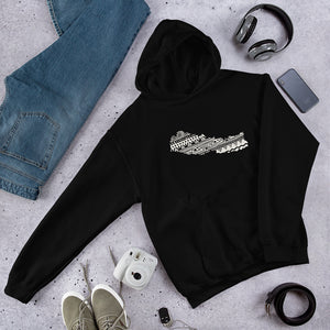 Nepal Map Unisex Hoodie Home Country Pride Gift