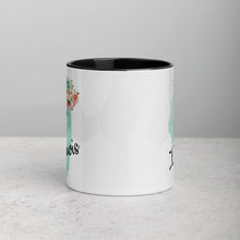 Load image into Gallery viewer, Illinois IL Map Floral Mug - 11 oz
