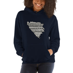 Bosnia and Herzegovina Map Unisex Hoodie Home Country Pride Gift