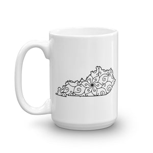 Kentucky KY Mandala Mug