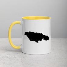 Load image into Gallery viewer, Jamaica Map Coffee Mug with Color Inside - 11 oz