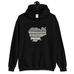 Cambodia Map Unisex Hoodie Home Country Pride Gift