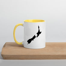 Load image into Gallery viewer, New Zealand Map Mug with Color Inside - 11 oz