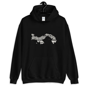 Panama Map Unisex Hoodie Home Country Pride Gift