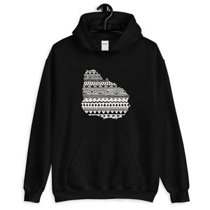 Uruguay Map Unisex Hoodie Home Country Pride Gift