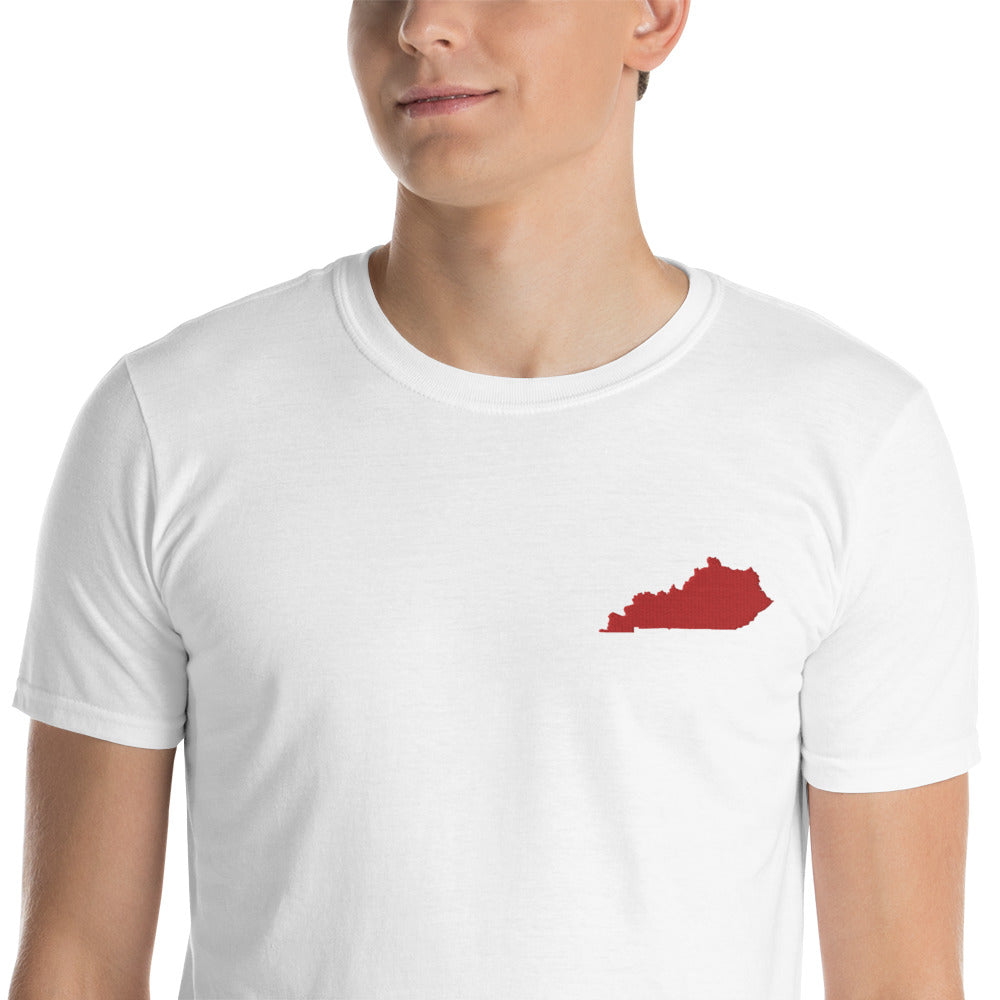 Kentucky Unisex T-Shirt - Red Embroidery