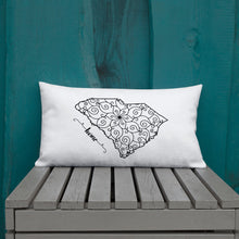 Load image into Gallery viewer, South Carolina SC State Map Premium Pillow
