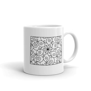 Wyoming WY Mandala Mug