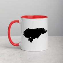 Load image into Gallery viewer, Honduras Map Mug with Color Inside - 11 oz