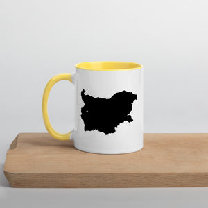 Bulgaria Map Coffee Mug with Color Inside - 11 oz